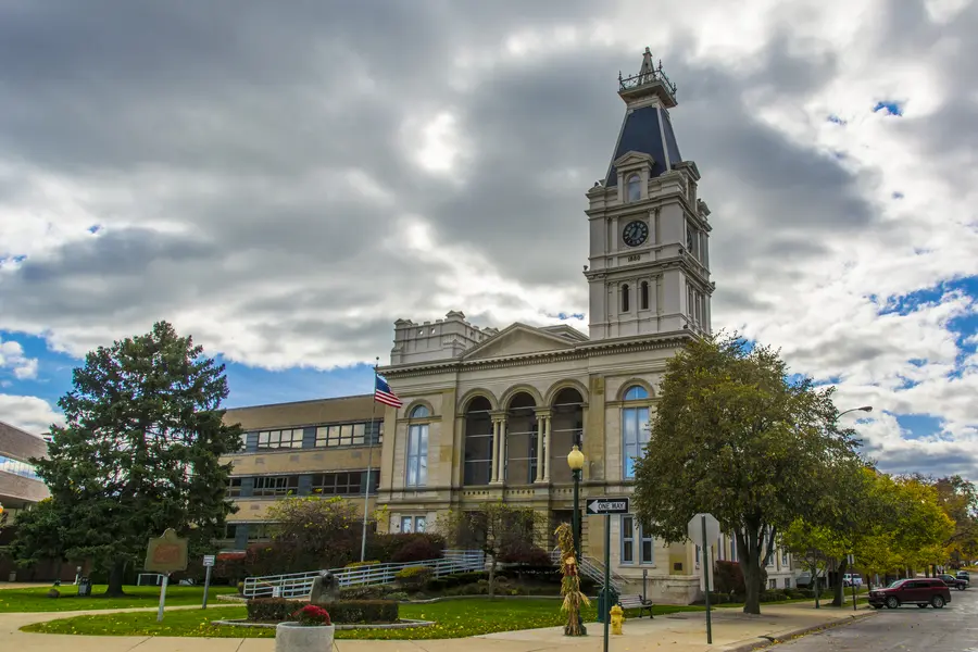 Monroe County Courthouse in Monroe, Michigan