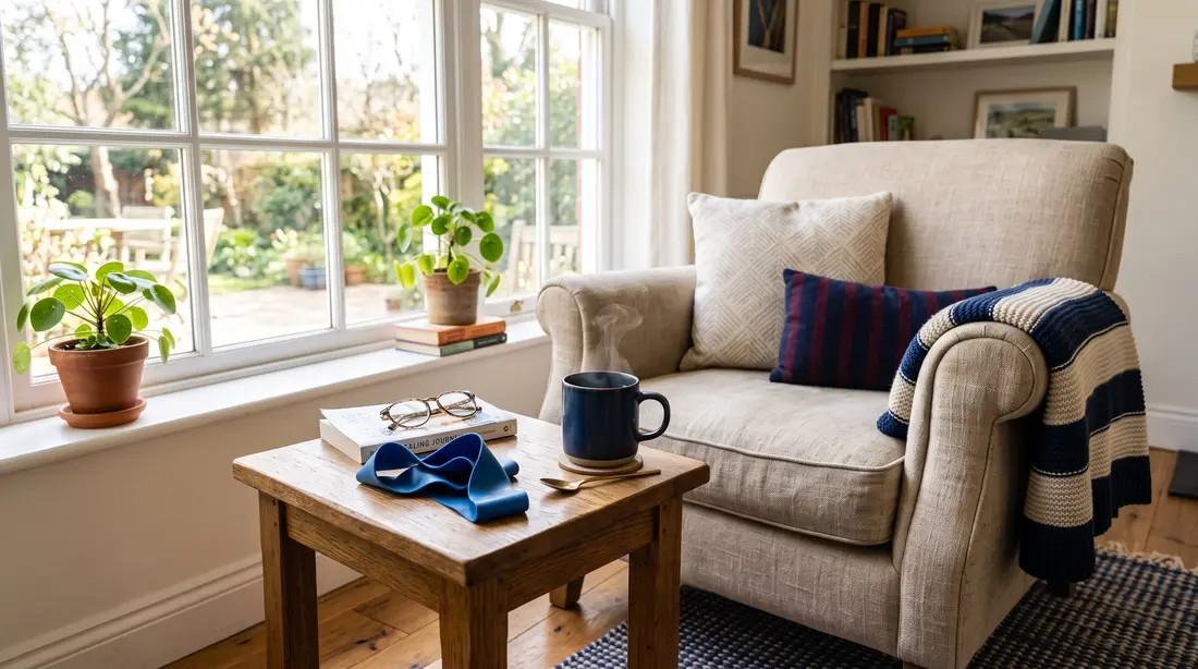 Cozy kitchen table, representing everyday life during a Personal Injury case